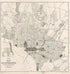 Map of the City of Washington Showing Location of Fatal Cases of Zymotic Diseases for the Year Ended June 30, 1898 by Relic Map Company