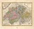 Helvetia Tredecim Statibus Liberis, Quos Cantones Vocant, Composita : Una Cum Foe Deratis & Subjectis Provinciis, Ex Probatissimis Subsidiis 1751 by Relic Map Company