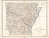 State of Arkansas 1886 by Relic Map Company