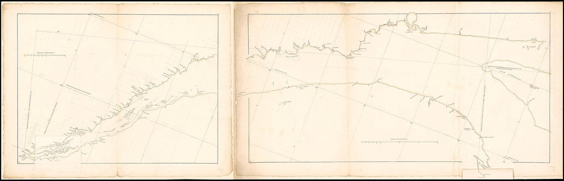 This old map of Carte De La Rivière Du Canada Ou De St. Laurent from 1735 was created by Philippe Buache in 1735