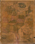 Map of the United States 1833 by Relic Map Company