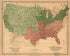 Holding States, and the Territories of the Union 1857 by Relic Map Company
