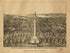 The City of Baltimore City, Md. In 1880 View from Washington Monument Looking South / A. Sachse & Co. Lithographers & Printers by Relic Map Company