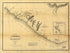 Map of Liberia 1845 by Relic Map Company