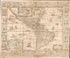 America Noviter Delineata 1670 by Relic Map Company