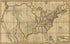 Map of the United States of America : With the Contiguous British and Spanish Possessions in 1816 by Relic Map Company