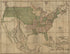 Map of the United States of America : With the Contiguous British and Spanish Possessions in 1820 by Relic Map Company