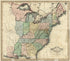 United States of America 1818 by Relic Map Company