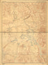 Yellowstone National Park and North Western Wyoming in 1885 by Relic Map Company