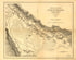 Upper Geyser Basin, Fire Hole River, Wyoming Territory 1871 by Relic Map Company