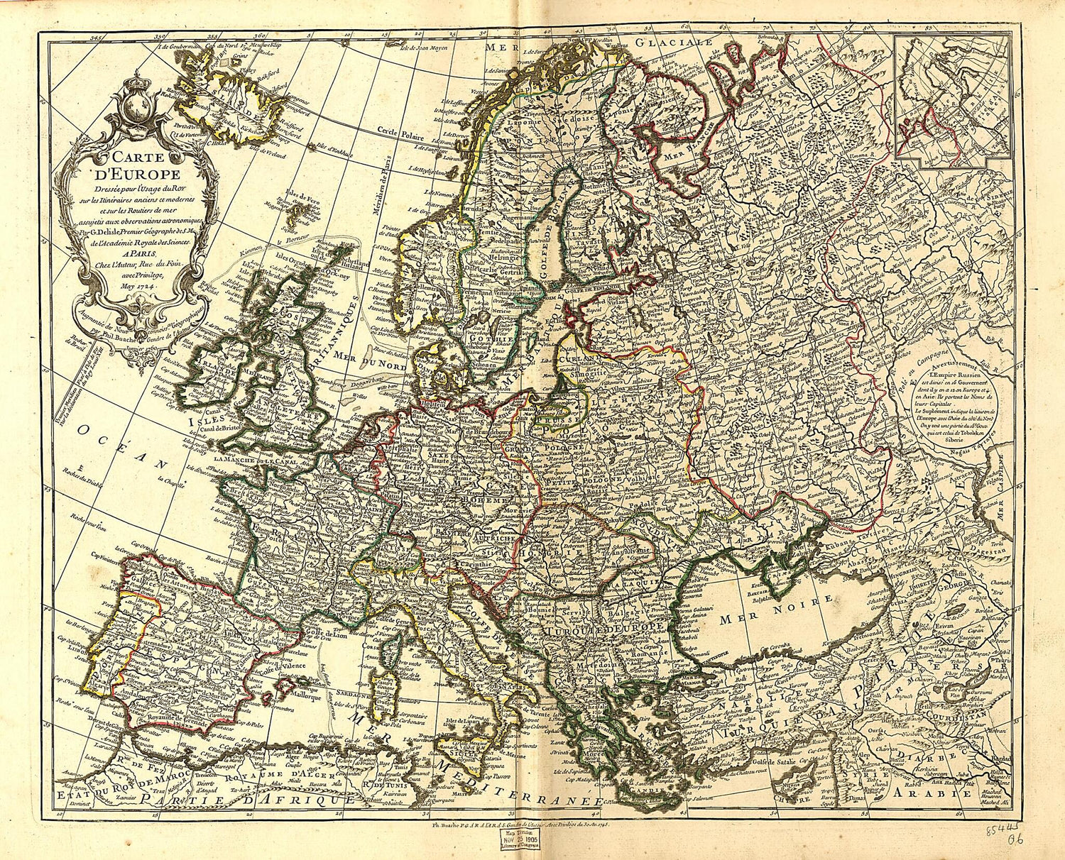 This old map of Carte D&