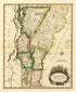 Vermont, from Actual Survey 1810 by Relic Map Company