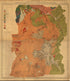 Preliminary Geological Map of the Yellowstone National Park 1878 by Relic Map Company