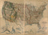 United States Including Territories and Insular Possessions : Showing the Extent of Public Surveys, National Parks and Monuments, Indian, Military, Bird and Game Reservations, National Forests, Railroads, Canals and Other Details 1923 by Relic Map Company