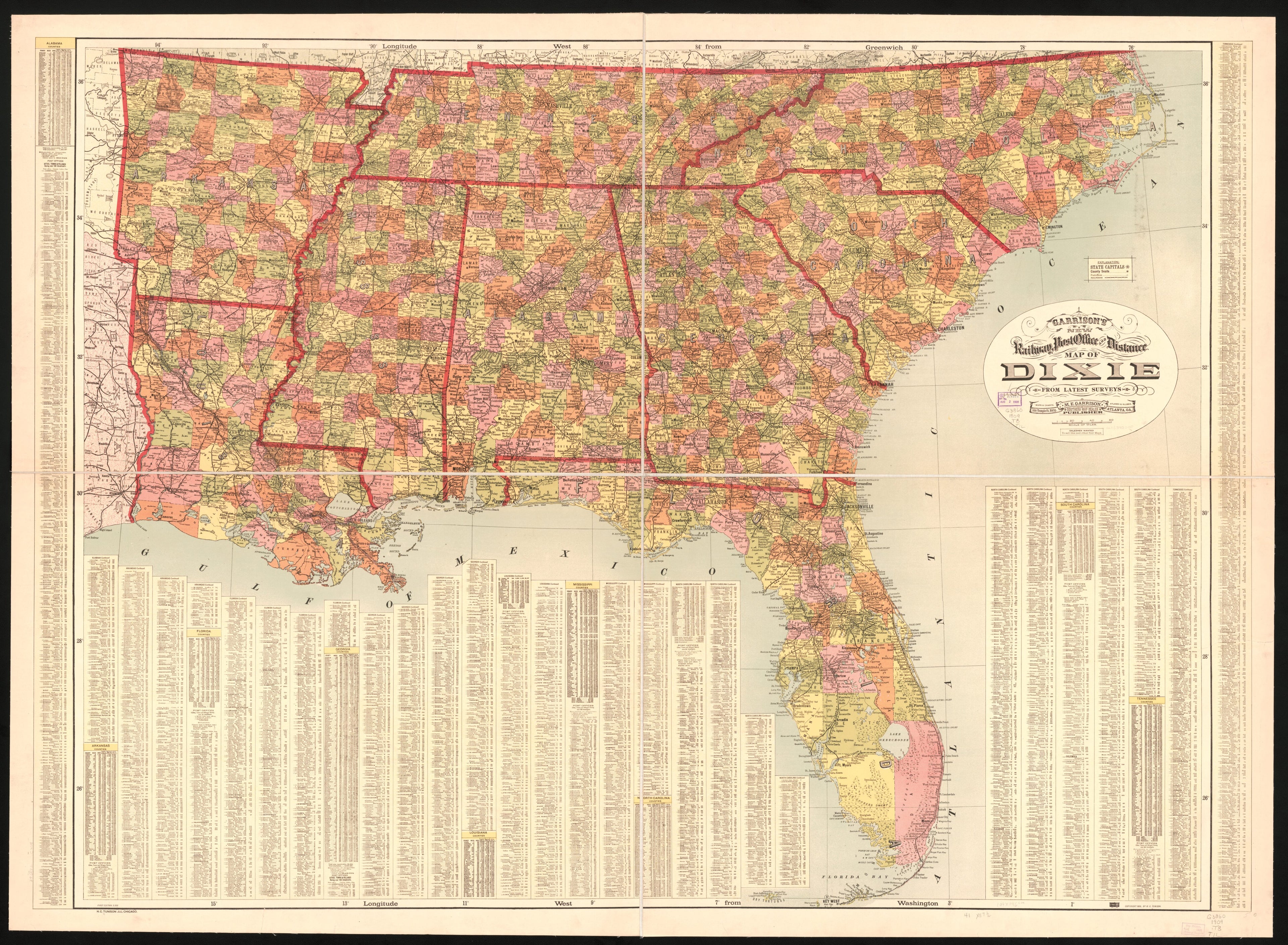 This old map of Garrison&