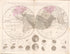 Astronomische Hemel Spiegel : Waar In Men Sien Kan De Merkwaardigste Hemelsche Verschynselen Aan Son, Mean En Sberren 1738 by Relic Map Company