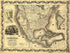 Map of the United States, the British Provinces, Mexico &c 1849 by Relic Map Company