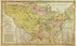 Sketch of the United States of America 1819 by Relic Map Company