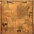 The Washington Map of the United States in 1861 by Relic Map Company