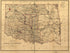 Indian Territory: Compiled From the Official Records of the Records of the General Land Office and Other Sources Under Supervision of Geo. U. Mayo in 1887 by Relic Map Company