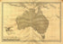 Carte Générale De La Nouvelle Hollande 1808 by Relic Map Company