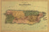 Mapa Topográfico De La Isla De Puerto Rico 1886 by Relic Map Company