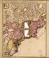 Nova Tabula Geographica Complectens Borealiorem Americae Partem, In Qua Exacte Delineatae Sunt Canada Sive Nova Francia, Nova Scotia, Nova Anglia, Novum Belgium, Pensylvania, Virginia, Carolina, Et Terra Nova 1717 by Relic Map Company