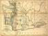 Map of Public Surveys In the Territory of Washington 1865 by Relic Map Company