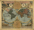 Planiglobii Terrestris Cum Utroq Hemisphærio Cælesti Generalis Repræsentatio 1716 by Relic Map Company