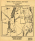 Sieur De Monts National Monument, Mount Desert Island, Maine 1916 by Relic Map Company