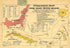 Strategic Map of Our War With Spain 1898 by Relic Map Company