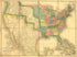 Map of the United States of North America With Parts of the Adjacent Countries 1839 by Relic Map Company