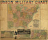Complete Map of the Rail Roads and Water Courses, In the United States & Canada 1861 by Relic Map Company