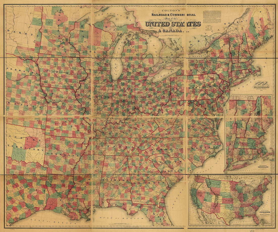 This old map of Colton&