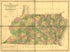 Map of Virginia, Maryland and Delaware Exhibiting the Post Offices, Post Roads, Canals, Rail Roads &c. (Delaware, Maryland, Virginia) 1839 by Relic Map Company