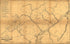 Map of the Canals and Rail Roads Connecting the Broad Top Coal Region With the Atlantic 1840 by Relic Map Company