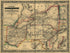 New Railroad Map of the Middle States Including New York, New Jersey, Pennsylvania, Delaware, Maryland, Ohio and Canada; Drawn, Engraved & Published by G. Woolworth Colton 1865 by Relic Map Company