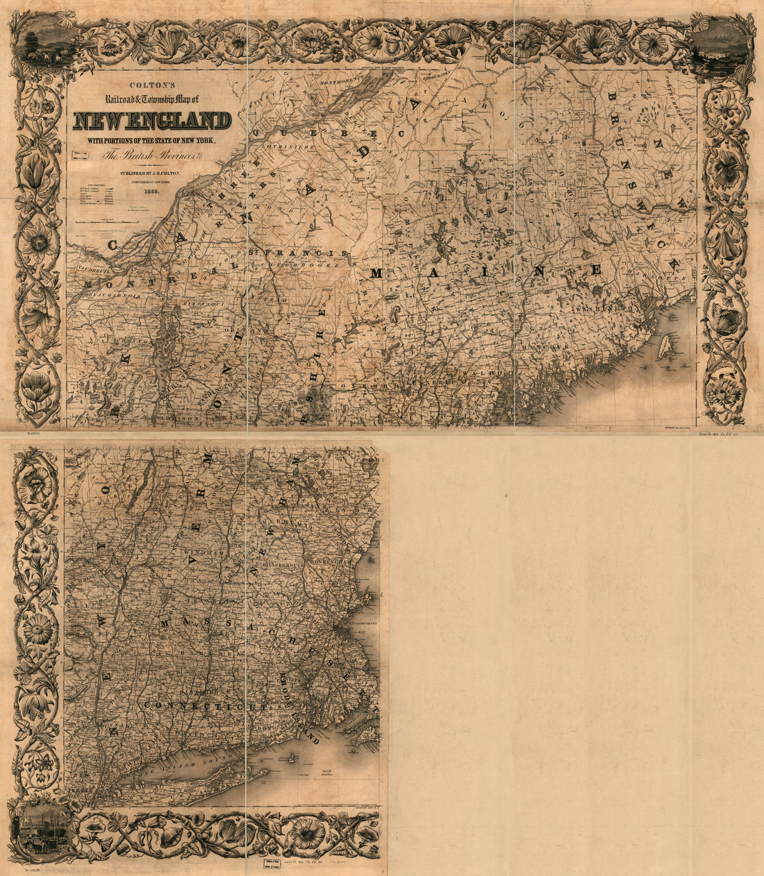 This old map of Colton&