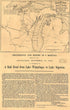 Proposed Route for a Rail Road from Copper Harbor, to Fond Du Lac, Winnebego 1853 by Relic Map Company