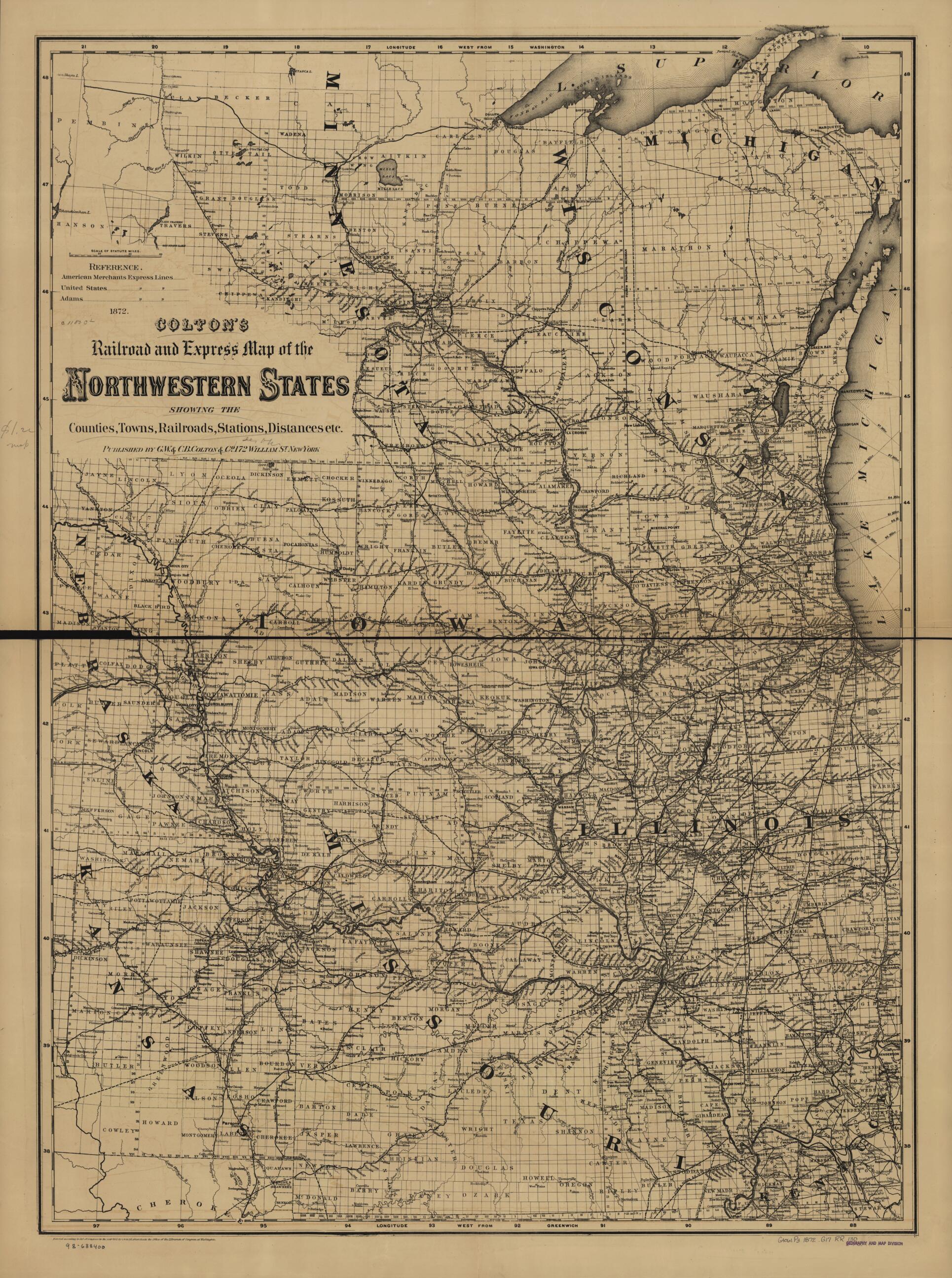 This old map of Colton&