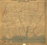 Southern Mississippi and Alabama Showing the Approaches to Mobile 1863 by Relic Map Company