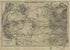 Karte Der Verschiendenen Pacific Eisenbahnen Und Deren Verbindung Mit Anderen Bahnen; Für Die N.Y. Handels Zeitung Gezeichne in 1870 by Relic Map Company
