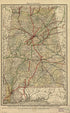 Map of Alabama 1888 by Relic Map Company