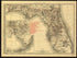 McNally Indexed County and Township Pocket Map and Shippers Guide of Florida Showing All Railroads, Cities, Towns, Villages, Post Offices, Lakes, Rivers, Etc 1900 by Relic Map Company