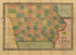 Map of Iowa Exhibiting the Townships, Cities, Villages Post Offices, Railroads, Common Roads & Other Improvements in 1855 by Relic Map Company