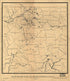 Map of Rail Road Surveys from Worcester to Baldwinville & N.H. Line 1845 by Relic Map Company