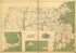 Map of the Electric Railways of the State of Massachusetts Accompanying the Report of the Railroad Commissioners, 1899 by Relic Map Company