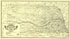 Railway Map of Nebraska Issued by State Board of Transportation 1889 by Relic Map Company