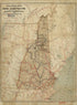 Railroad Map of New Hampshire Accompanying Report of the Railroad Commissioners, 1894 by Relic Map Company