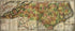 Railroad Map of North Carolina, in 1900, Examined and Authorized by the North Carolina Corporation Commission by Relic Map Company